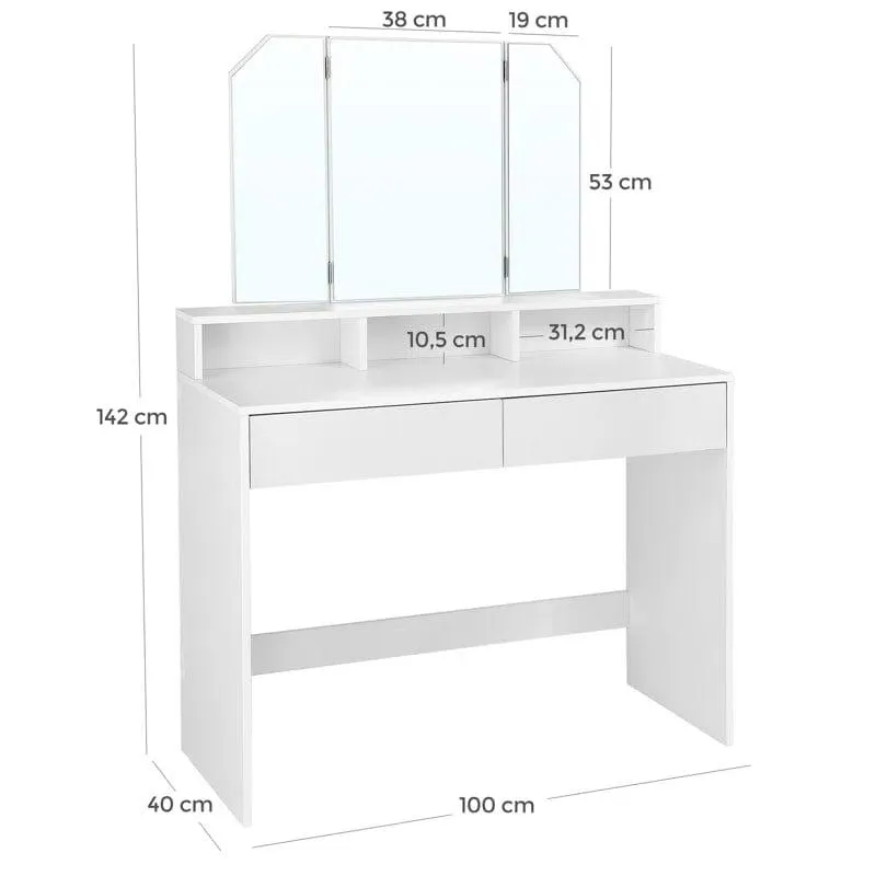 Doubloon Cove Dressing Table with Mirror