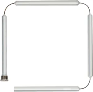 Eastman 45 Inch Flexible Magnesium Anode Rod, 1-1/6 Inch Hex Head, Chrome, 60296