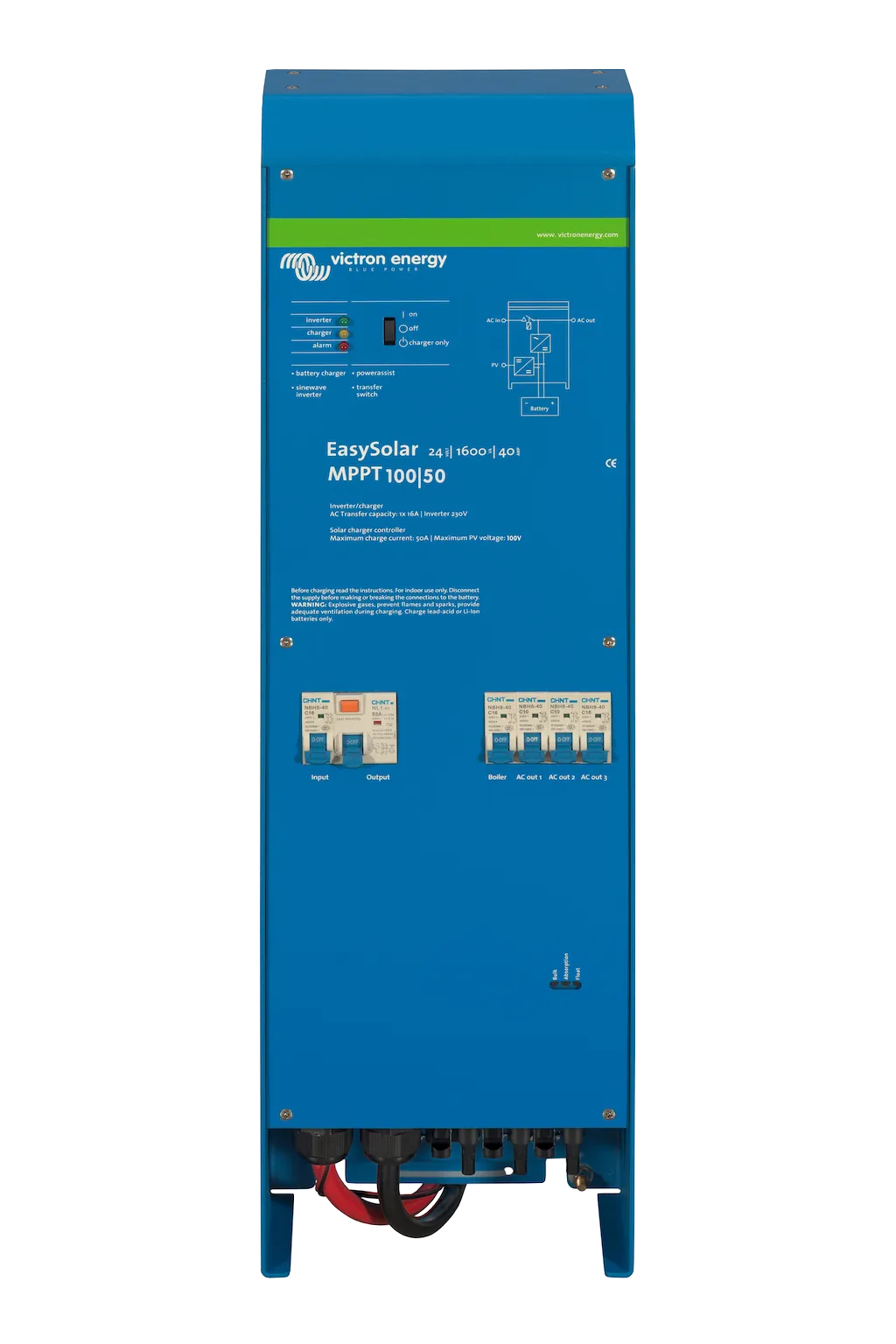 EasySolar 12/1600/70-16 MPPT 100/50 230Vac