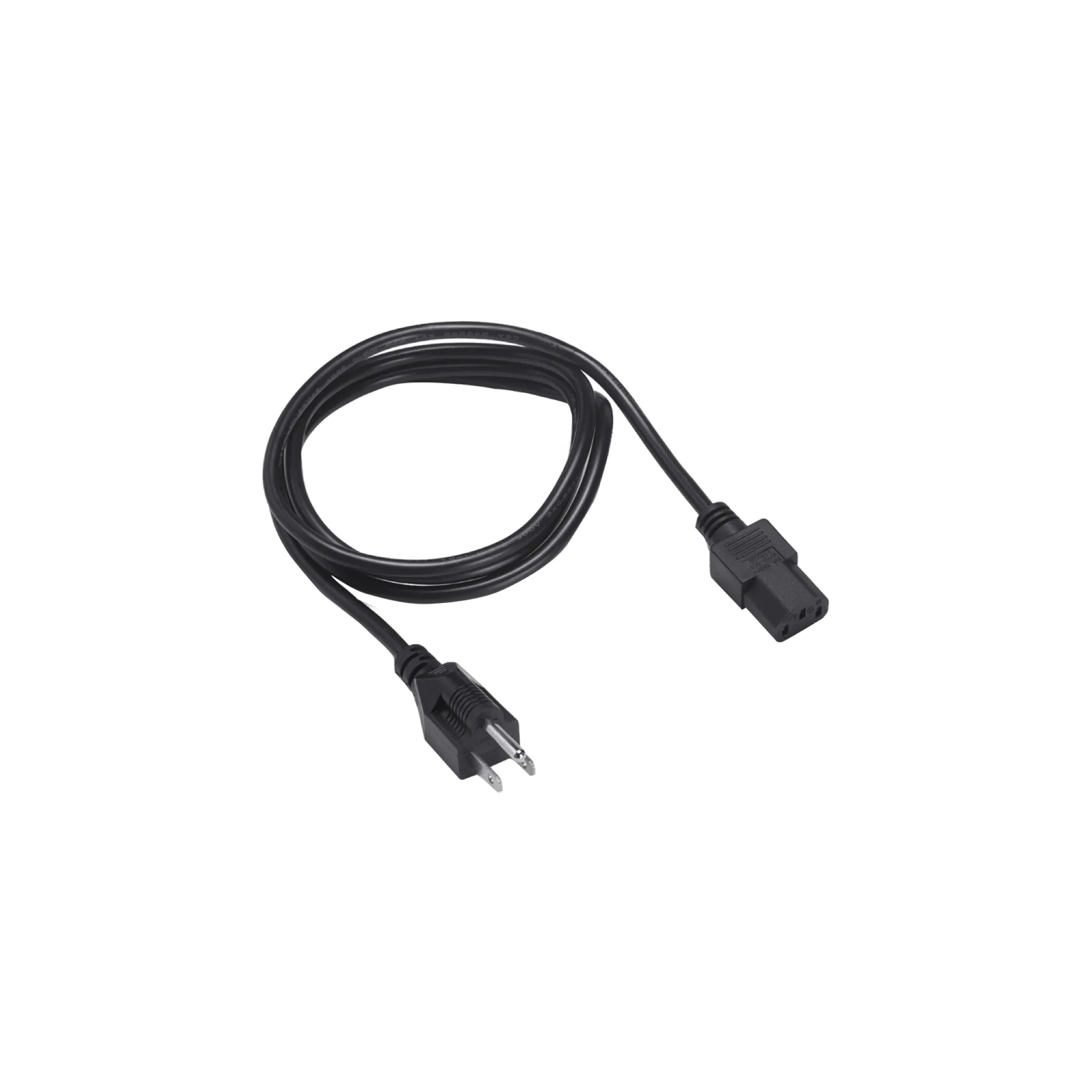 EcoFlow AC Charging Cable for RIVER and DELTA Power Stations - 1.5m Long, 1200W Max Input, UL Listed