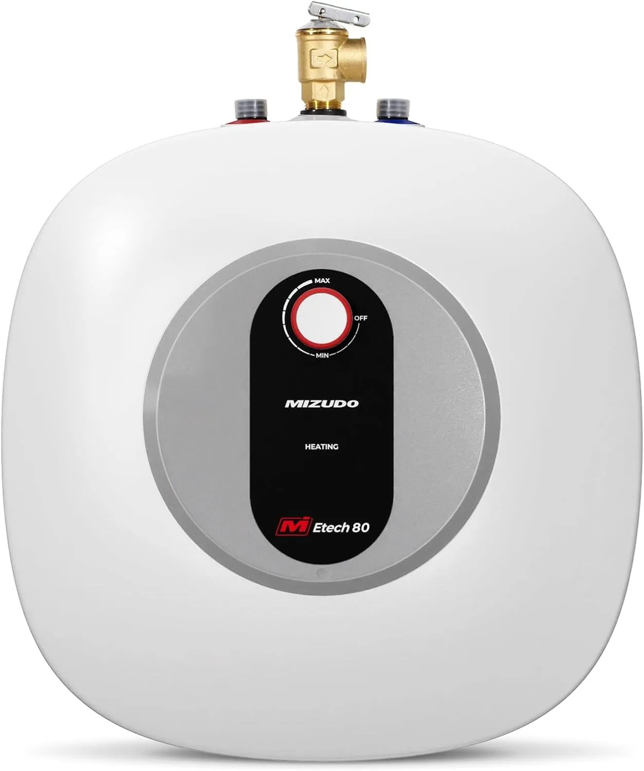 Electric Mini Tank Water Heater - MIZUDO 8.0 Gallon Point of Use Instant Hot Water Heater for RV, Camper, Kitchen, Food Truck, 120V 1440W, Under Sink, Wall or Floor Mounted, Easy to Install
