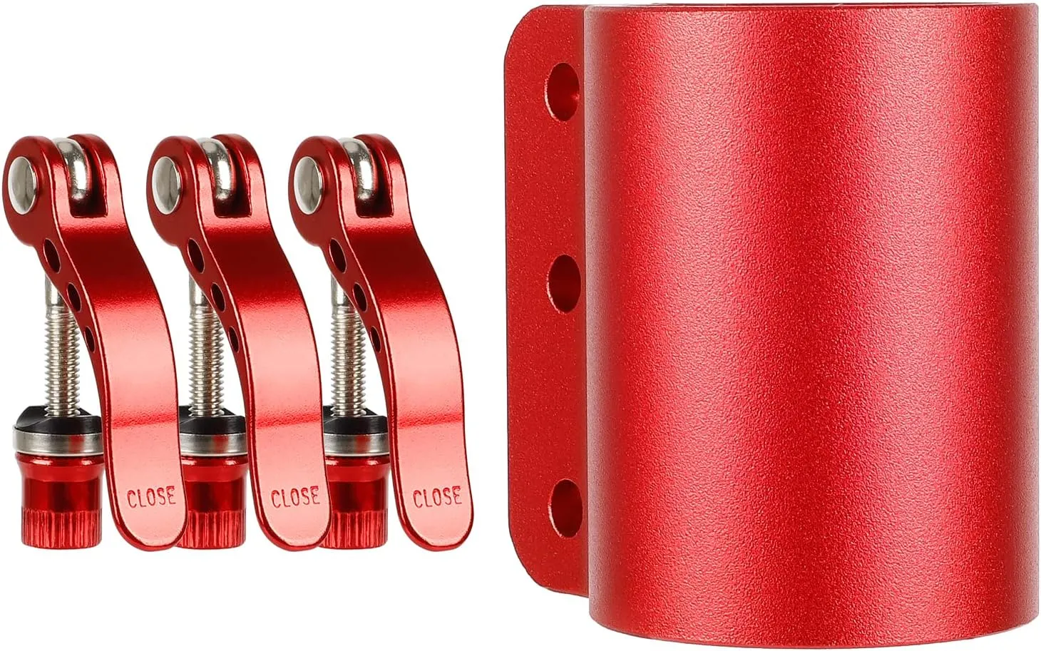 Electric Scooters Folding Clamp, Aluminum Alloy Vertical Rod Rugged Lock, for Kaabo Mantis 10 Electric Scooters