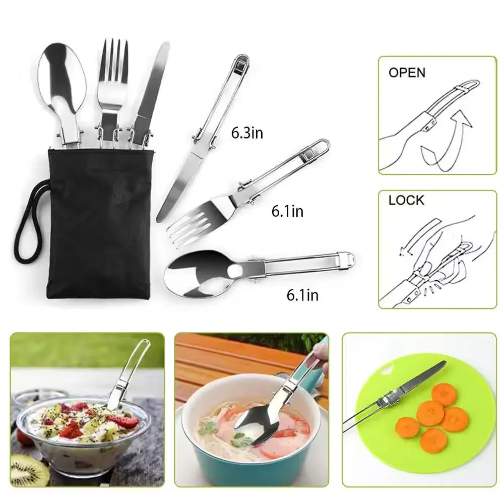 Emergency Cooking Kit - Portable Camping & Bug-Out Cookware Set