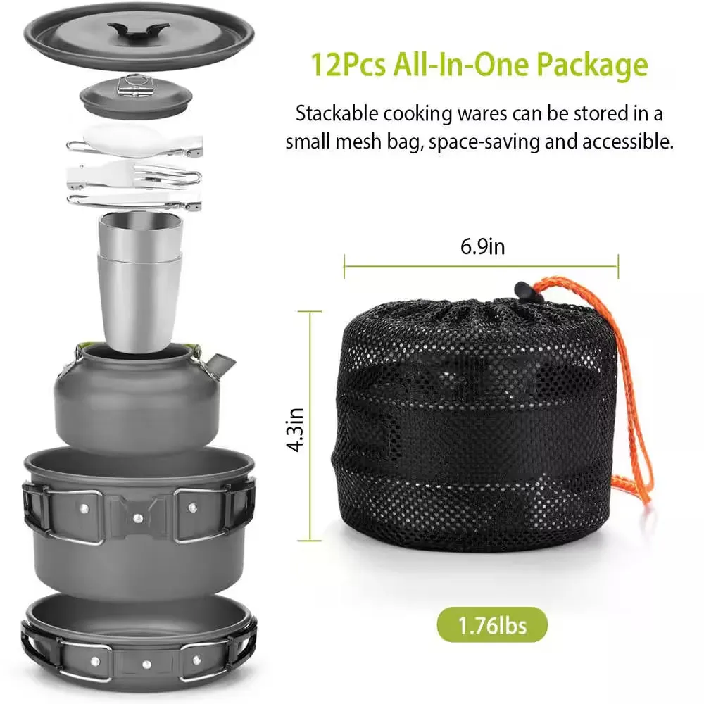 Emergency Cooking Kit - Portable Camping & Bug-Out Cookware Set