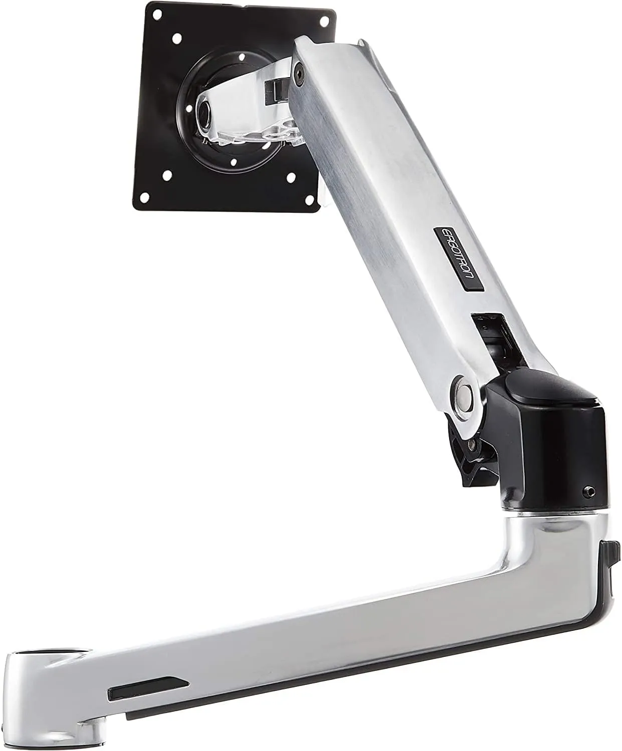 Ergotron – LX Monitor Arm, Extension, and Collar Kit – Add-on for LX Tall Pole Monitor Arms – Polished Aluminum