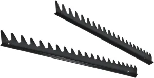 Ernst Manufacturing Wrench Rail Set, 20 Tool, Black (6013-Black) - Made in the USA