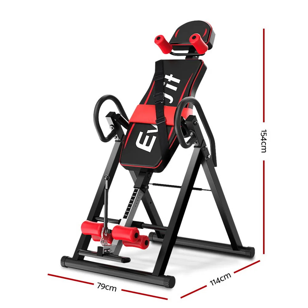 Everfit Inversion Table Gravity Tables Stretcher Inverter Foldable Home