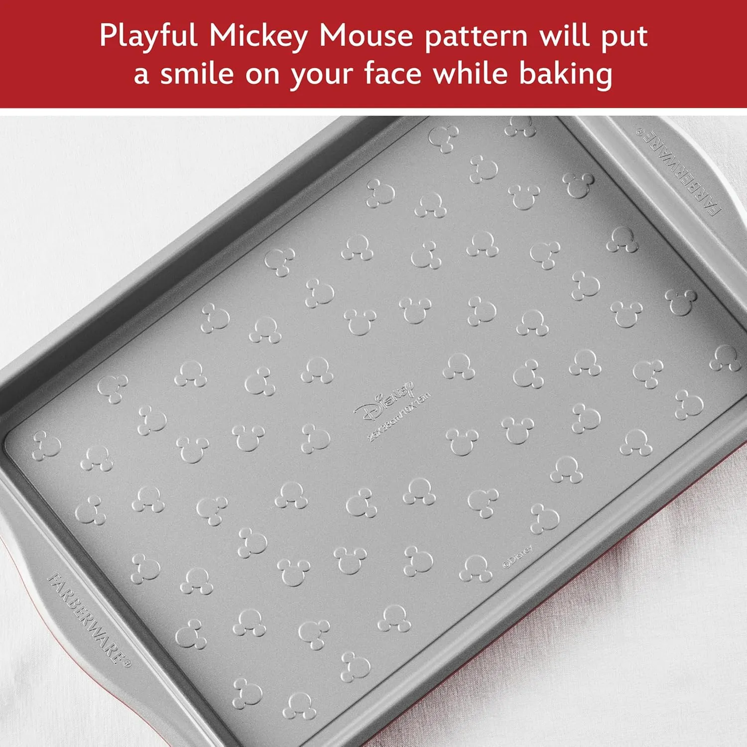 Farberware Disney Bon Voyage Ceramic Nonstick Pots and Pans Set with Baking Sheet/Cookie Pan and Disney Home Kitchen Tools, 8 Piece Non Stick Cookware Set - Blue