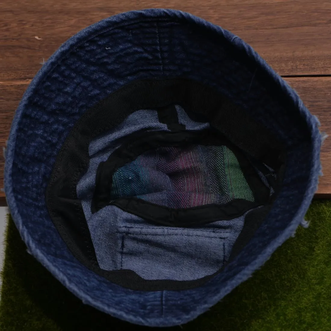 Fashion Distressed Fishing Bucket Hat for Women, Sun Hat, Outdoor Beach Hat