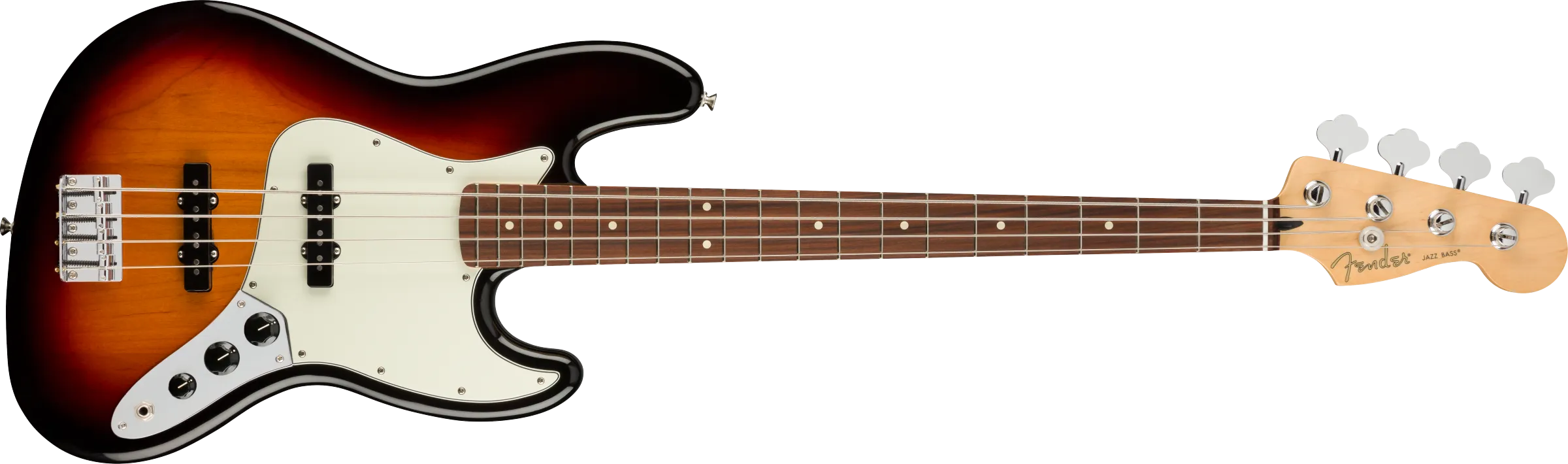 FENDER Player Jazz Bass® Pau Ferro Fingerboard, 3-Color Sunburst