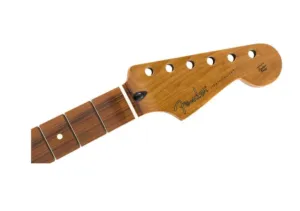 Fender ROASTED MAPLE STRATOCASTER® NECK, 21 NARROW TALL FRETS, 9.5″, PAU FERRO, C SHAPE