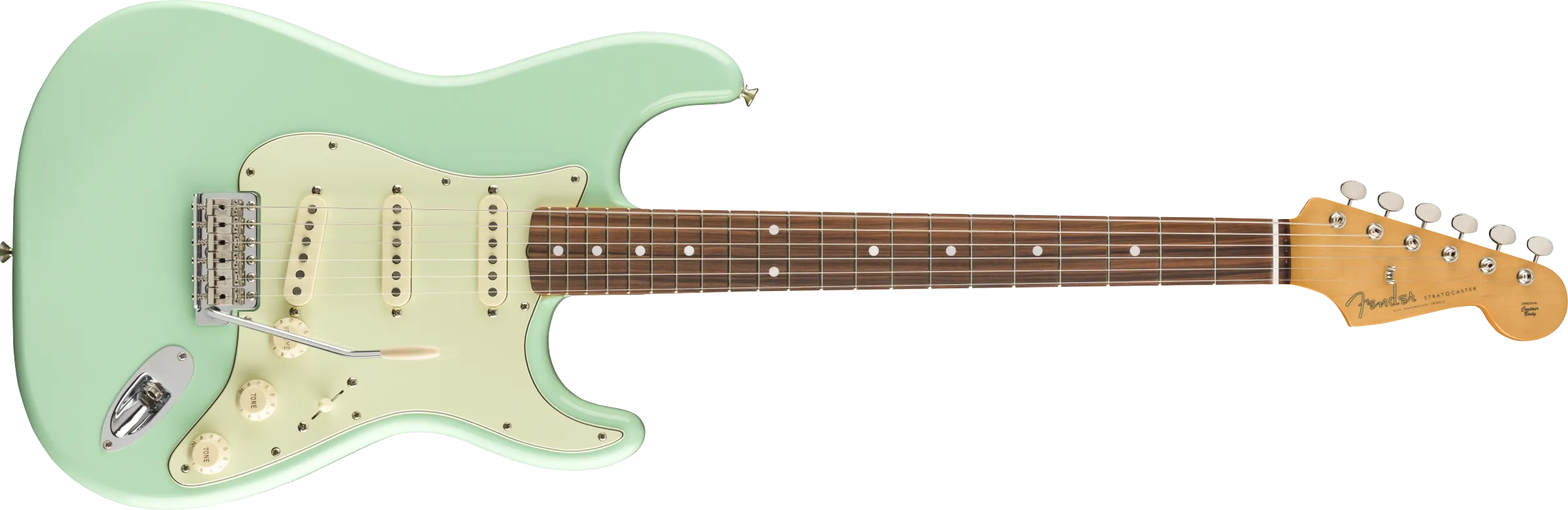 FENDER Vintera® '60s Stratocaster® Pau Ferro Fingerboard, Surf Green