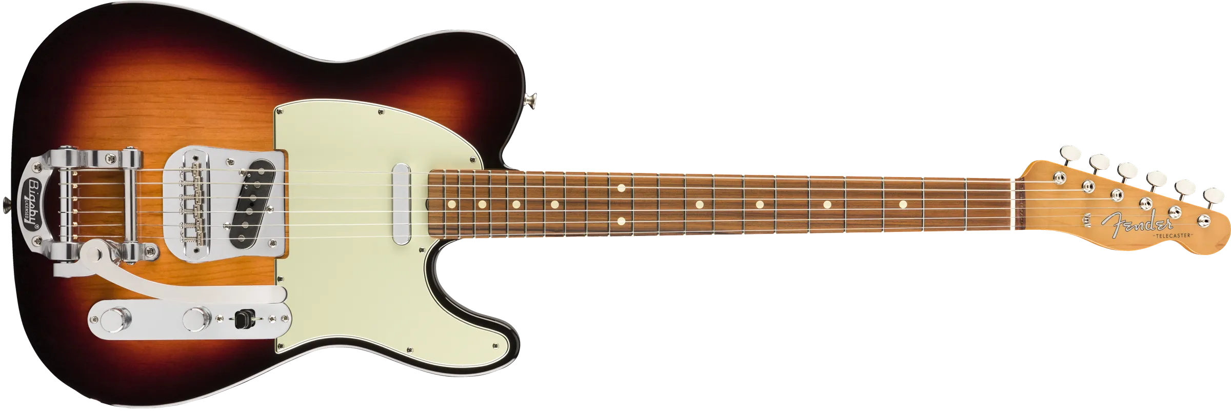 FENDER Vintera '60s Telecaster® Bigsby PF 3-Color Sunburst