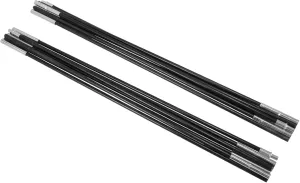 Fiberglass Tent Pole Replacement Parts 2pcs Tent Pole Kit Support Frame for Camping