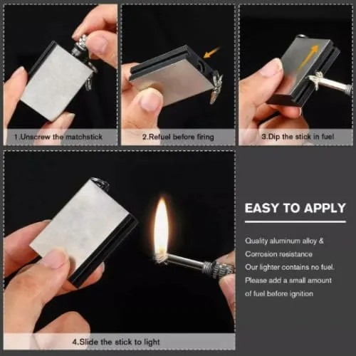 Fire Starting Outdoor Survival Emergency Kit Camping Gear Bushcraft