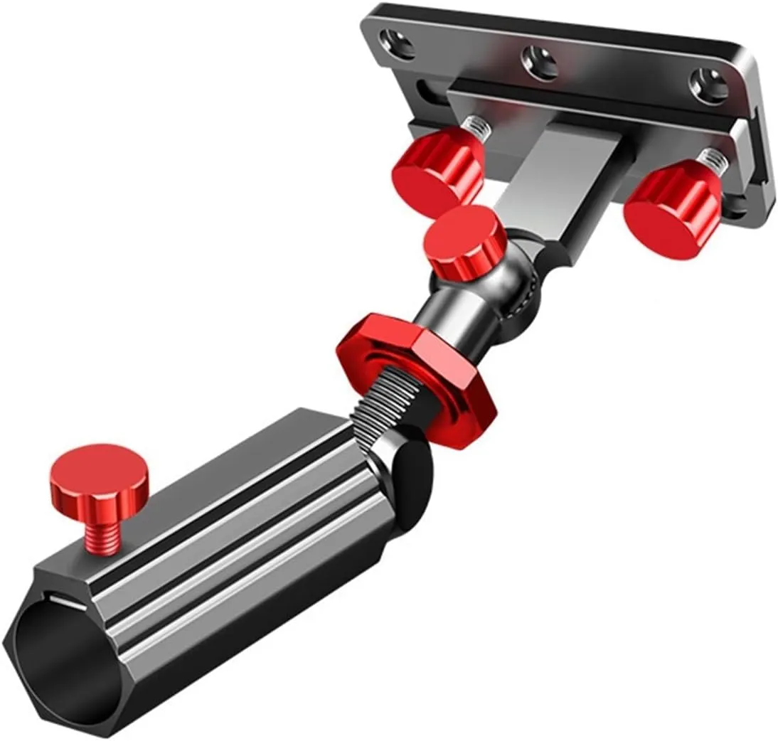 Fishing Rod Holder Adjustable Fishing Rod Holder Aluminum Magnesium Alloy 360 Degree Snap Fixed Fish Chair Rod Rack Fishing Accessories Rod Holder