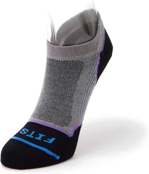 FITS Ultra Light No Show Merino Wool Running Socks For Men and Women, Lightweight, Whole Foot Comfort