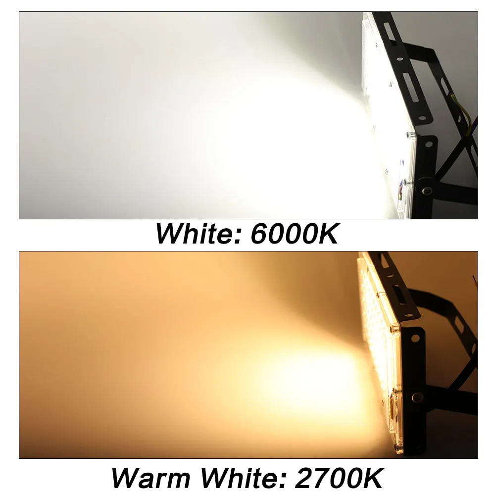 Flood light LED Spotlight For Outdoor House 50W 100W 150W AC 220V Foco LED Ceiling Spot Light Exterior Dowm Street Lighting