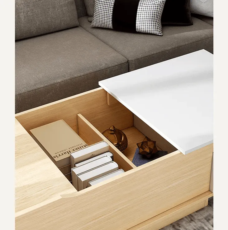 Foldable Coffee Table - Bohemian Minimalist Design