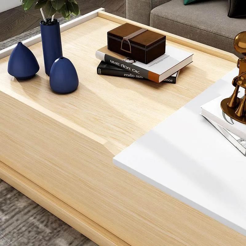 Foldable Coffee Table - Bohemian Minimalist Design