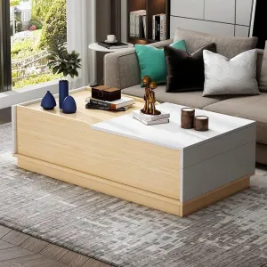 Foldable Coffee Table - Bohemian Minimalist Design