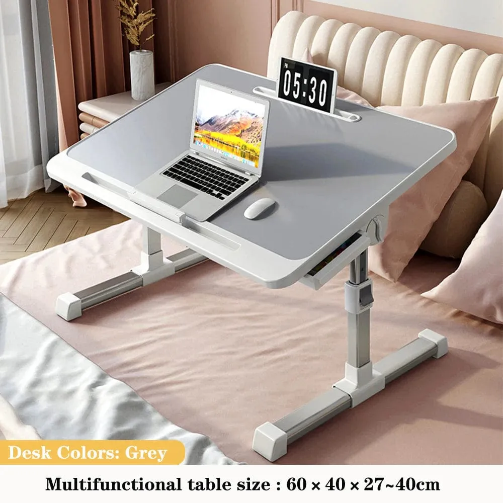 Foldable Lift Bed Table - Simple Home Learning Desk for Bedroom or Dorm