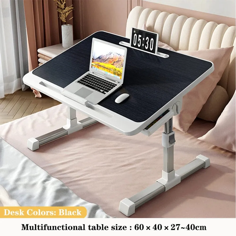 Foldable Lift Bed Table - Simple Home Learning Desk for Bedroom or Dorm