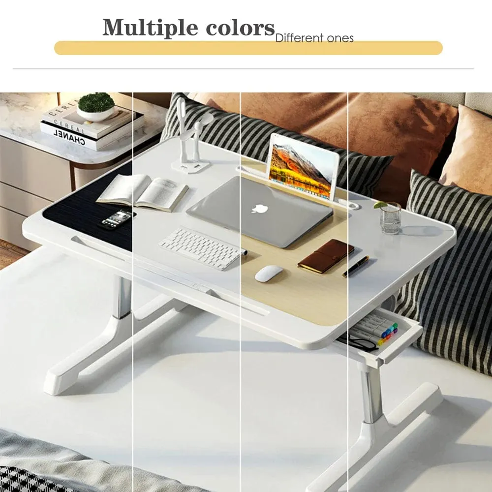 Foldable Lift Bed Table - Simple Home Learning Desk for Bedroom or Dorm