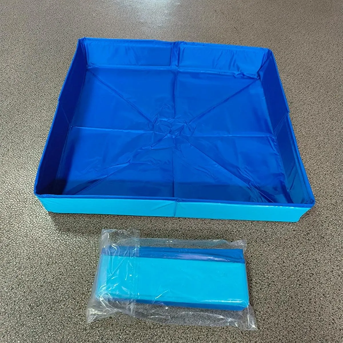 Folding Square Sand Table Portable Kids Play Table for Indoor Outdoor Beach Toys