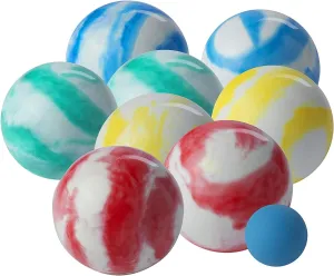 Franklin Sports Bocce Ball Set — 8 All Weather Bocce Balls and 1 Pallino — Beach, Backyard Lawn or Outdoor Party Game — Professional, American, and Starter Set Options