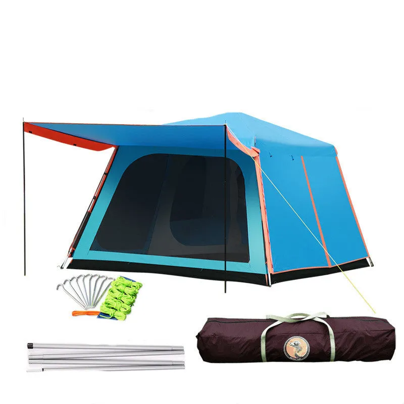 Fully Automatic Camping Tent with Enhanced Durability and Waterproofing | Holds up to 8 People