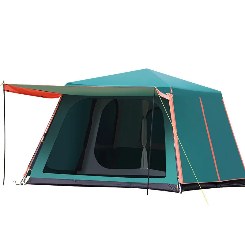 Fully Automatic Camping Tent with Enhanced Durability and Waterproofing | Holds up to 8 People