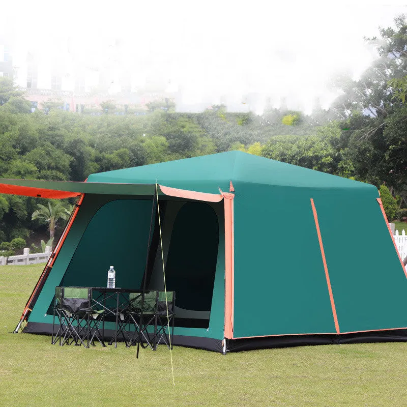 Fully Automatic Camping Tent with Enhanced Durability and Waterproofing | Holds up to 8 People