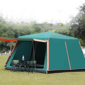 Fully Automatic Camping Tent with Enhanced Durability and Waterproofing | Holds up to 8 People