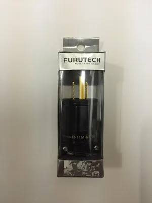 FURUTECH FI-11M-N1 (G) Hi-End Gold Over Pure-Copper Male AC Connector