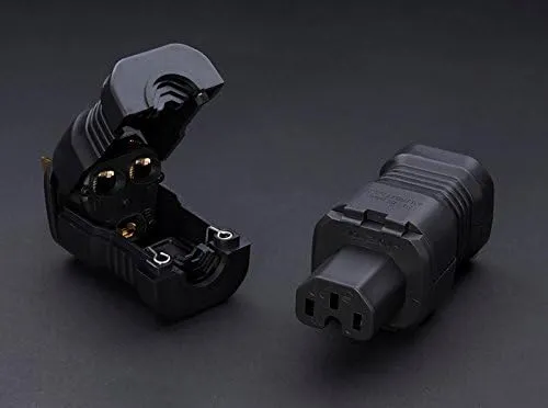 FURUTECH FI-15 Plus (G) Hi-Performance Gold Plated-Over-Pure-Copper IEC-Connector