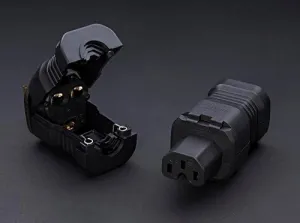 FURUTECH FI-15 Plus (G) Hi-Performance Gold Plated-Over-Pure-Copper IEC-Connector