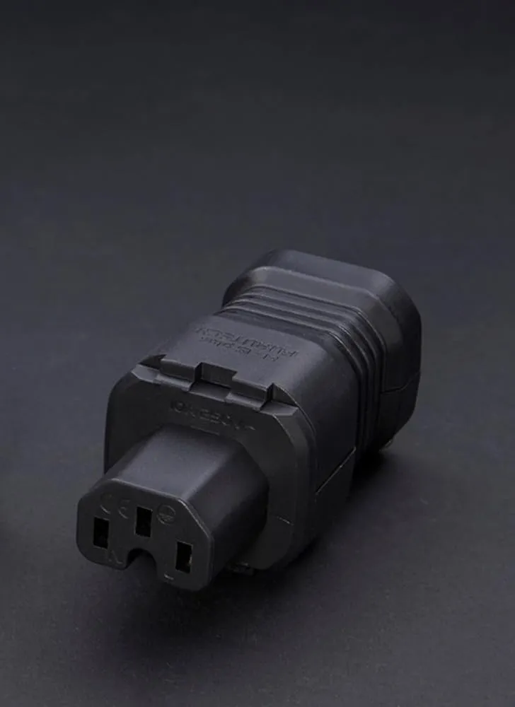 FURUTECH FI-15 Plus (R) High-Performance Rhodium Plated-Over-Pure-Copper IEC-Connector