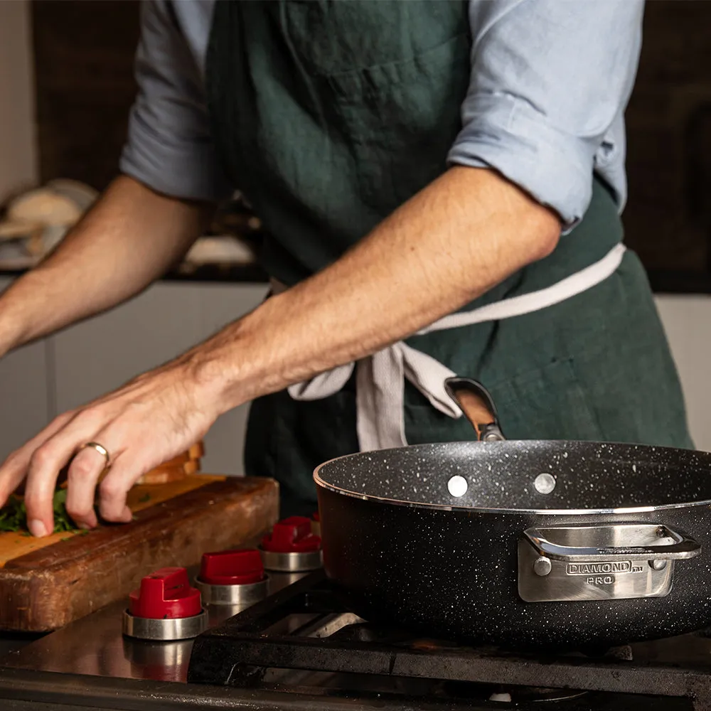 Granitestone 10-Piece Stackmaster Stackable Cookware Set