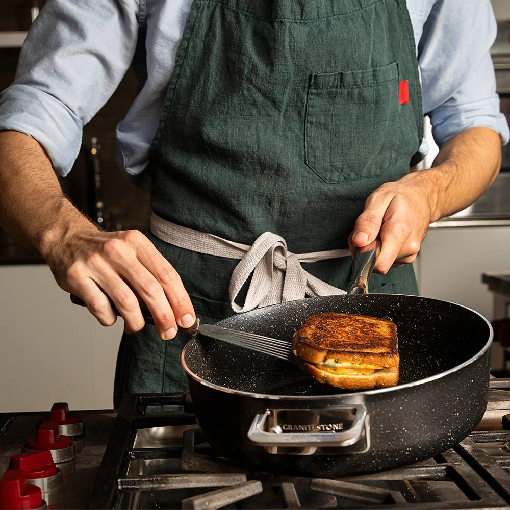 Granitestone 10-Piece Stackmaster Stackable Cookware Set