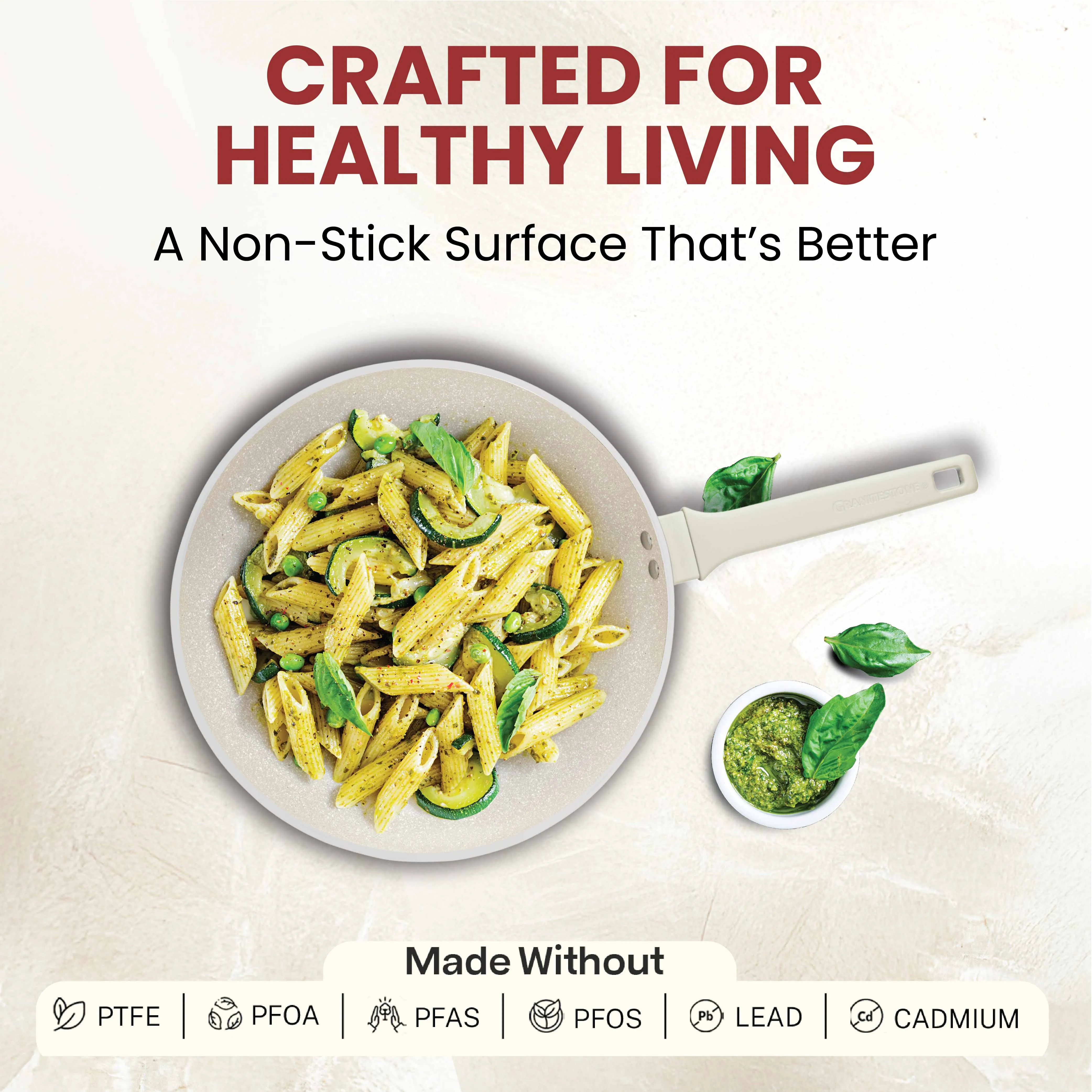Granitestone 8-Piece Nesting Cookware Set