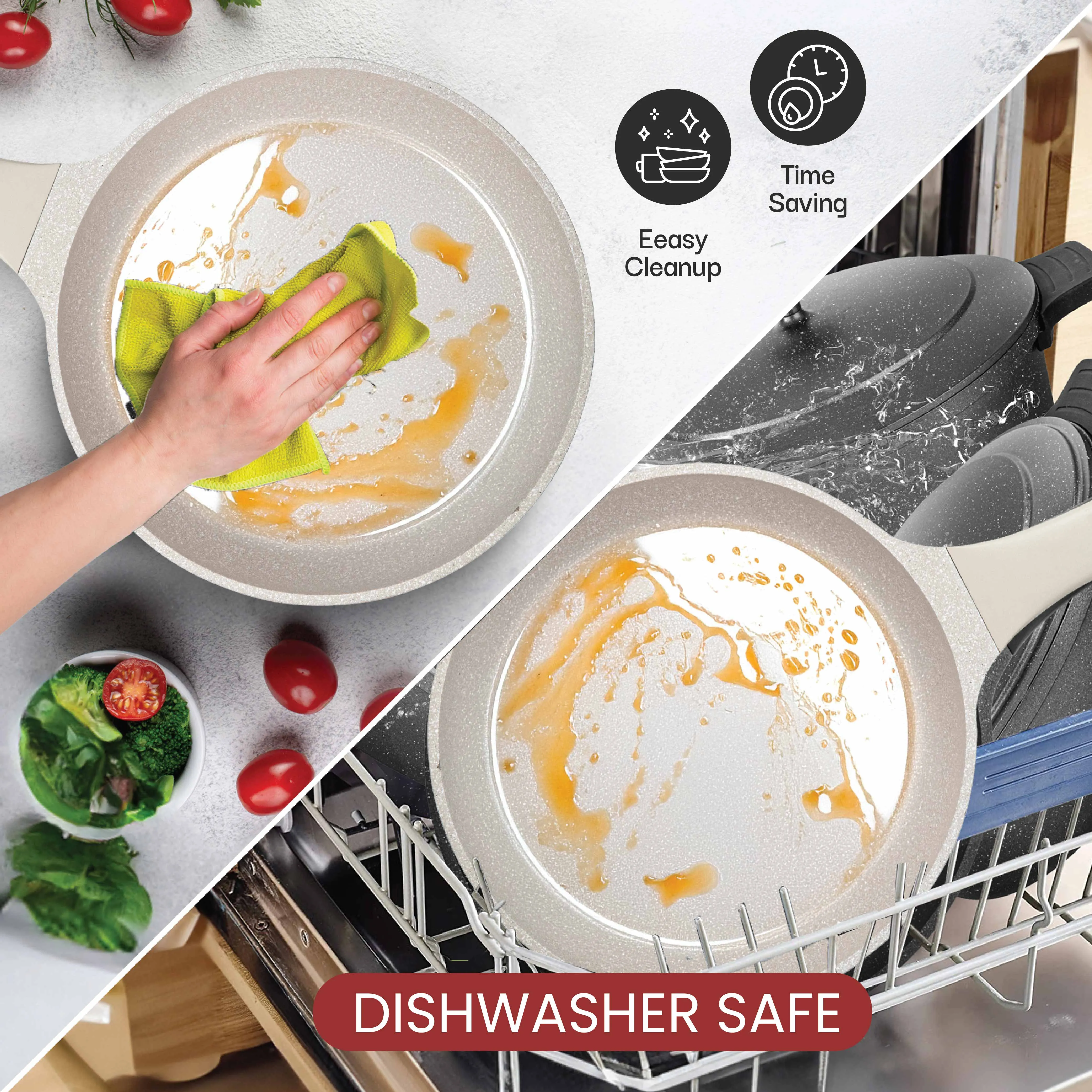 Granitestone 8-Piece Nesting Cookware Set