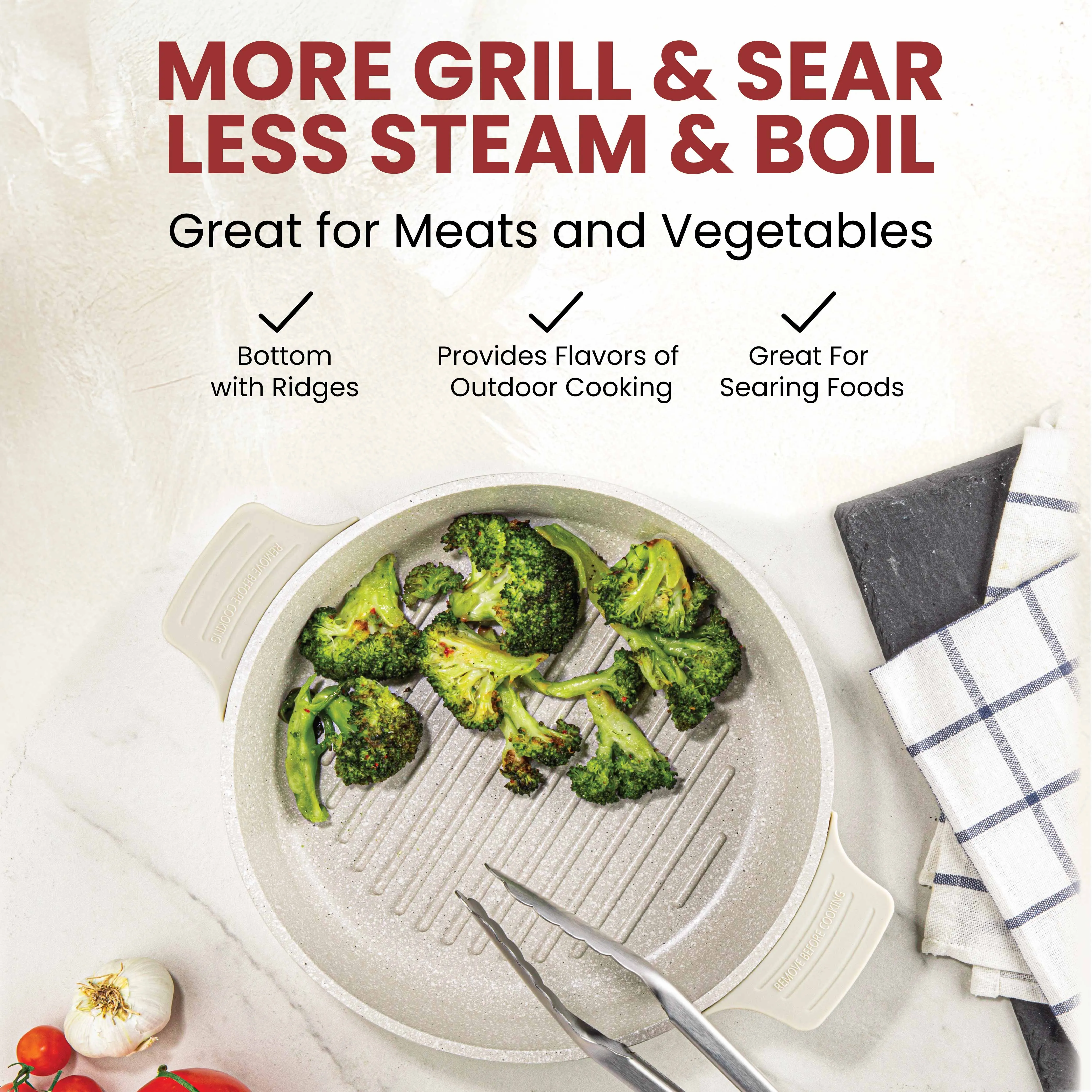 Granitestone 8-Piece Nesting Cookware Set