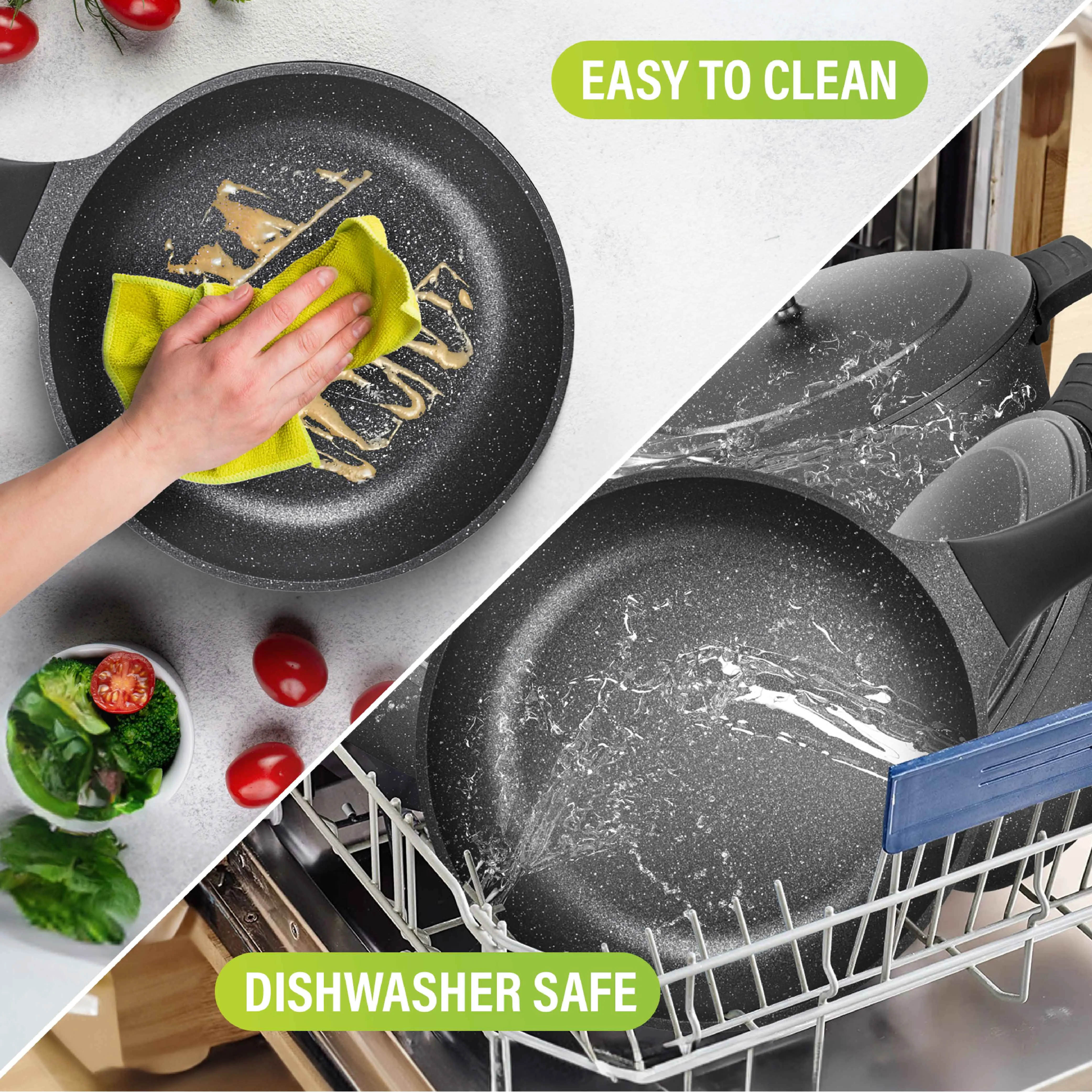 Granitestone 8-Piece Nesting Cookware Set