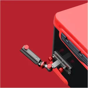 Ground Fishing Rod Holder Adjustable Fishing Rod Holder Aluminum Magnesium Alloy 360 Degree Snap Fixed Fish Chair Rod Rack Fishing Accessories Shore Fishing Rod Holder (Color : A)