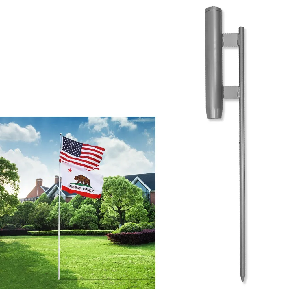 Ground Spike for 20ft Deluxe Fiberglass Flag Pole