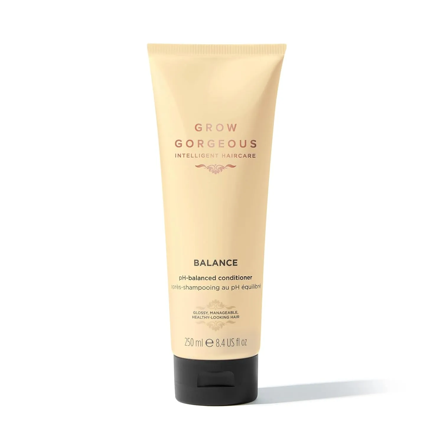 Grow Gorgeous Daily Conditioner 250ml - pH-Balanced - Lightweight with Shea Butter and Amino Acids - Vegan
