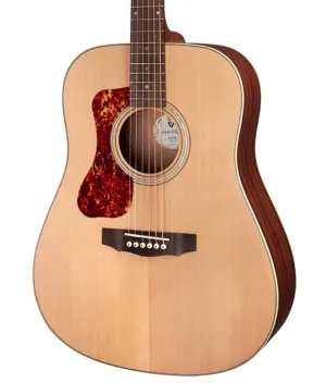 Guild Westerly Collection D-240E Lefty Dreadnought Acoustic-Electric Guitar - Natural