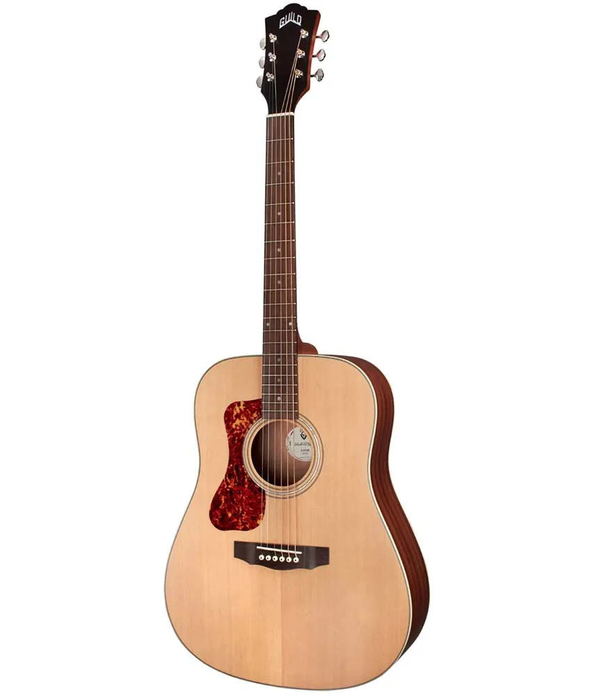 Guild Westerly Collection D-240E Lefty Dreadnought Acoustic-Electric Guitar - Natural