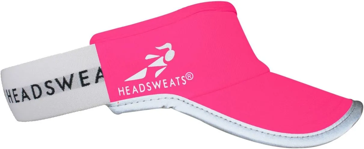 Headsweats Women's Lightweight Performance Running Reflective Visor
